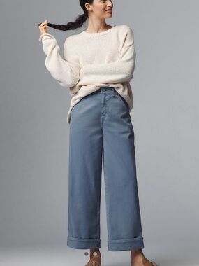 Pilcro. The Mason High-rise Relaxed Gaucho Ankle Pants